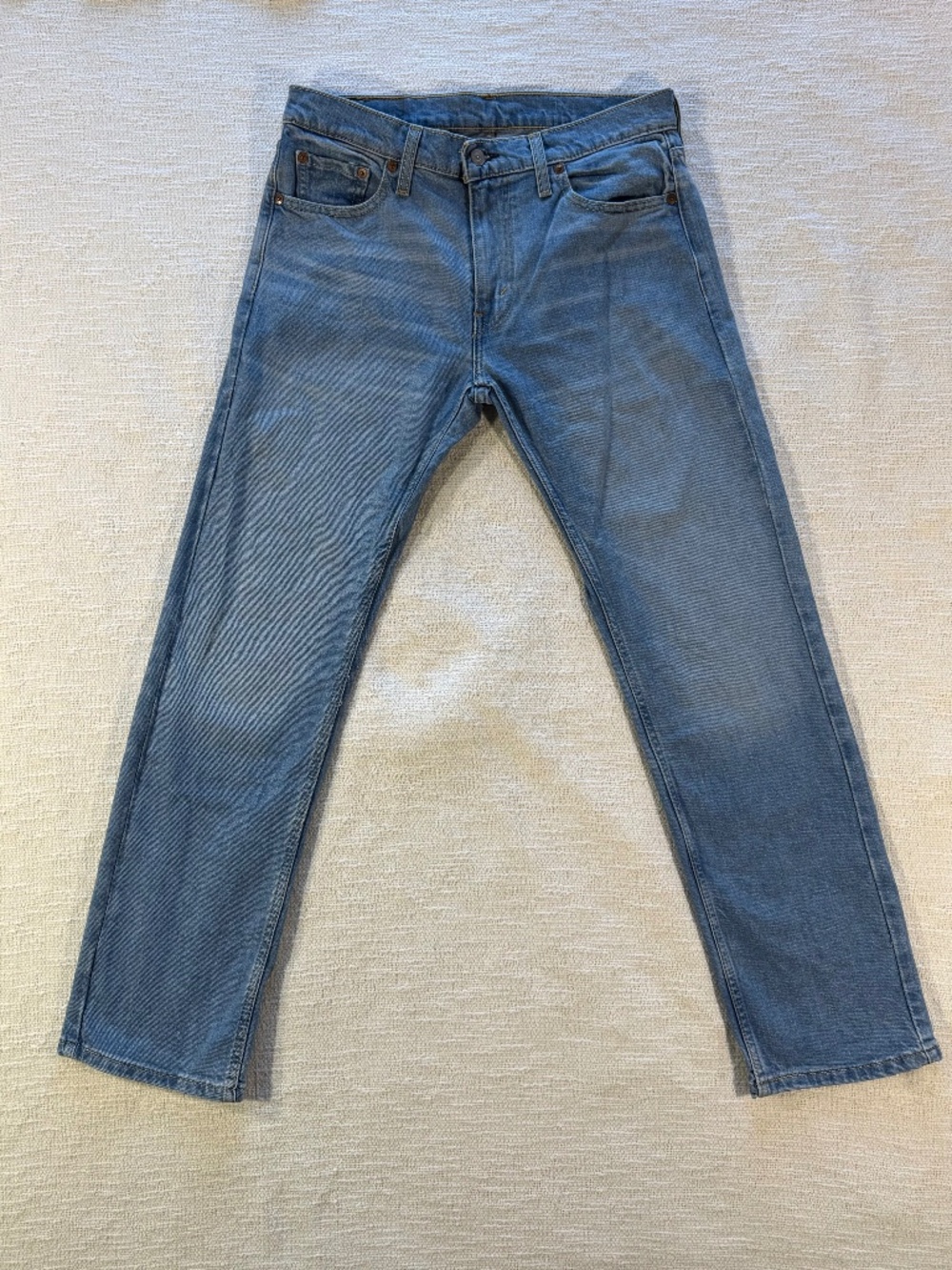 Levi’s 513 Slim Straight Jeans Men’s 30x30 Light Wash Blue Denim